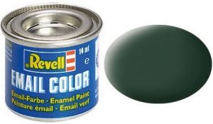 Pot de peinture émail de 14ml couleur vert foncé mat Royal Air Force