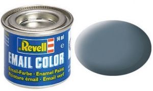 Pot de peinture émail de 14ml couleur gris bleu mat
