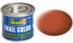 REV32185 - Pot de peinture émail de 14ml couleur brun mat