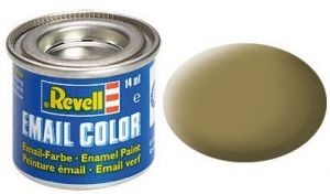 Pot de peinture émail de 14ml couleur vert kaki mat