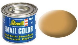 Pot de peinture émail de 14ml couleur ocre mat