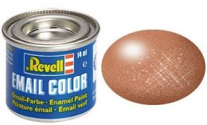 REV32193 - Pot de peinture émail de 14ml couleur cuivre métallisé