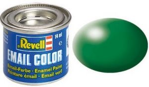 REV32364 - Pot de peinture émail de 14ml couleur vert feuillage satiné