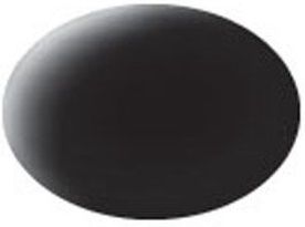 REV36108 - Pot de 18ml de peinture acrylique couleur noir mat