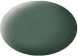Pot de 18ml de peinture acrylique couleur gris-vert mat