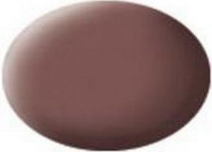 Pot de 18ml de peinture acrylique couleur rouille mat