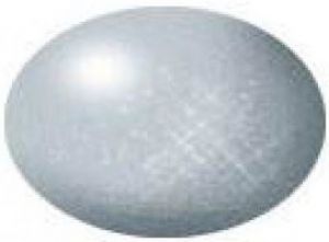Pot de 18ml de peinture acrylique couleur aluminium métalisé