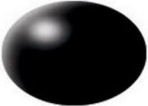 REV36302 - Pot de 18ml de peinture acrylique couleur noir satiné