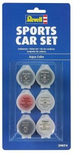REV39074 - Set de 6 pots de 5ml de peinture acrylique Sports car Set