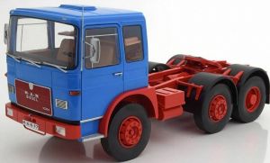 RK180051 - Camion solo 6x2 MAN F7 16.304 de 1972 de couleur bleu