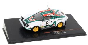 IXORAC380C - Voiture du Rallye de Monte Carlo 1976 N°8 - LANCIA Stratos HF