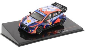 IXORAM884.22 - Voiture du rallye de monte Carlo 2023 N°4 - HYUNDAI i20 N