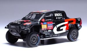 IXORAM929.22 - Voiture du rallye Dakar 2024 pilotée par Saood VARIAWA - TOYOTA Hilux GR DKR #226