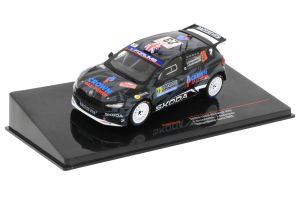 IXORAM979.22 - Voiture du rallye de Monte Carlo 2025 pilotée par Gus GREENSMITH - SKODA Fabia RS Rally2 #23