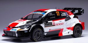 IXO18RMC152A.22 - Voiture du rallye de Monte Carlo 2023 N°17 - TOYOTA GR Yaris