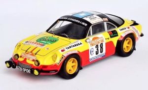 TRORRIT12 - Voiture du rallye de San Remo 1981 pilotée par Claude REY - Limitée à 150 pièces - RENAULT-ALPINE A110 #38