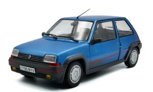SOL1810004 - Voiture de 1985 couleur bleu - RENAULT 5 GT Turbo MK1
