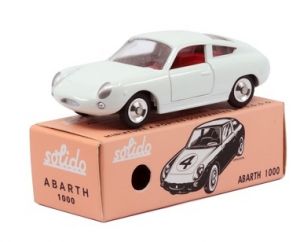 SOL1001241 - Voiture de couleur blanche - FIAT Abarth 1000 - 1962