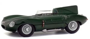 Voiture de couleur verte - JAGUAR Type D - 1952