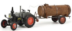 SCH7694 - Tracteur LANZ BULLDOG avec une remorque citerne