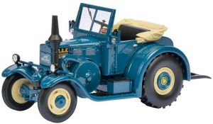 Tracteur LANZ Eilbulldog version routière cabriolet