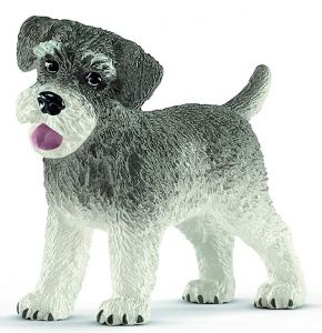 SHL13892 - Figurine de l'univers des animaux de la ferme - Schnauzer nain