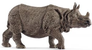 Figurine de l'univers des animaux sauvages - Rhinocéros Indien