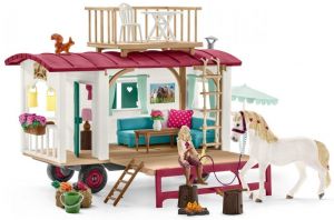 Accessoire de l'univers HORSE CLUB - Caravane pour les rencontres secrètes du club