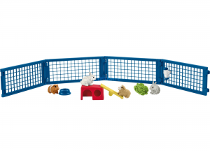 SHL42500 - Accessoires et Figurines de l'univers des animaux de la ferme - Maison pour lapins et cochons d’Inde