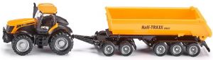Fracteur JCB 8250 Avec Remorque 3 Essieux + Dolly