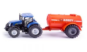 SIK1945 - NEW HOLLAND T7070 Avec tonne a lisier ABBEY 1 essieu