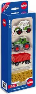 SIK6304 - 3 Véhicules un chargeur et un tracteur avec remorque