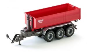 Benne 3 essieux déposable KRAMPE pour tracteur radio commandé SIKU