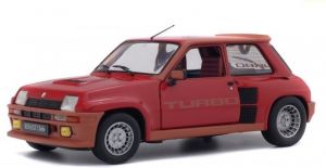 Voiture de sport de couleur rouge grenade - RENAULT R5 Turbo