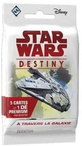 Jeu de cartes et de dés STAR WARS - Booster A travers la galaxie
