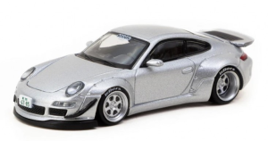 T64-057-AB - Voiture de couleur gris métallisé - RWB 997 Abu Dhabi