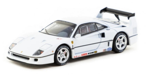 T64R-076-WH - Voiture de couleur blanche - FERRARI F40