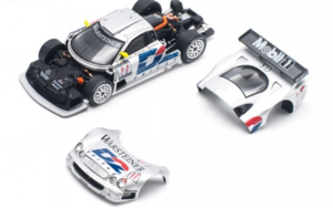 PR64-95 - Voiture de 1997 de couleur blanche - FIA GT - D2 Privat - MERCEDES BENZ AMG CLK GTR