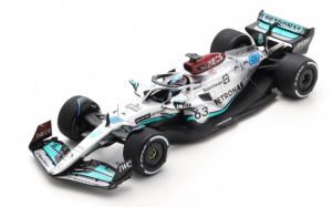 SPA18S771 - Voiture du GP Belgique 2022 G.RUSSELL – n°63 - MERCEDES-AMG Petronas F1 W13 E Performance