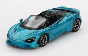 MGT00812-L - Voiture de 2024 couleur bleu - McLAREN 750S Spider belize