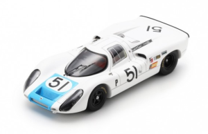 SPAUS272 - Voiture des 12H Sebring 1968 2ème V.ELFORD-J.NEERPASCH – n°51 - PORSCHE 907