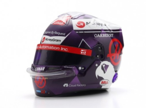 SPA5HF159 - Casque de 2024 Haas F1 Yeam GP Monaco - Kevin MAGNUSSEN