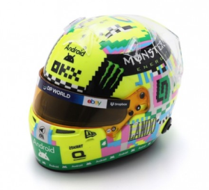 SPA5HF162 - Casque du GP Angleterre 2024- Lando NORRIS - McLAREN Formula 1 Team