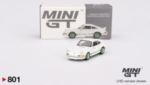 MGT00801-L - Voiture du Grand Prix Livery 1973 couleur blanc et vert -  PORSCHE 911 2.7 Carrera RS LHD