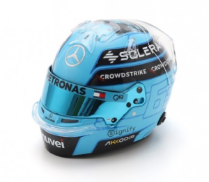 SPA5HF182 - Casque du GP Abu Dhabi 2024 - George RUSSELL - MERCEDES-AMG