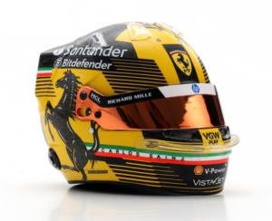 LOSLSHEL005 - Casque du GP Monza 2024 - Carlos SAINZ