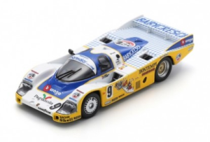 SPAY325 - Voiture des 24H Le Mans 1986 5ème J.LASSIG-F.MARIA BALLABIO-D.WOOD – n°9 - PORSCHE 956
