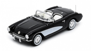 SCH43U00046 - Voiture de couleur noir de 1956 - CORVETTE C1 V8