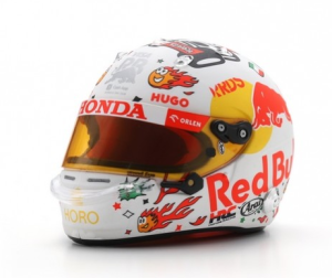 SPA5HF169 - Casque du GP Italie 2024 - Yuki Tsunoda - Visa Cash App RB Formula One Team