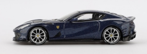 BBRFER64011 - Voiture de 2023 de couleur bleu - FERRRI 812 Competizione Tour de France